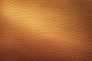 Golden textured surface as background, closeup view
