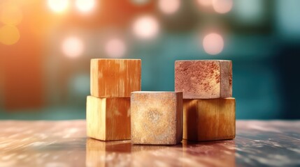 wooden box with floor