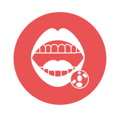 Mouth Vector Icon

