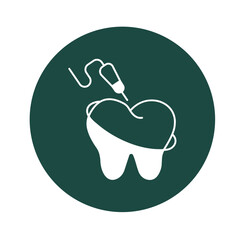 Teeth Vector Icon

