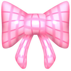 pink ribbon bow