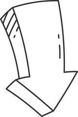 Arrow Lined Doodle