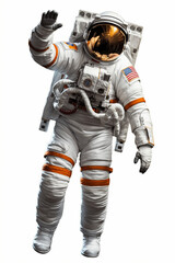 Fototapeta premium Astronaut in Space and on the Moon - Astronauta no Espaço e na Lua