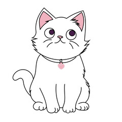 kitten cat pink