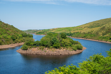 Meldon Dam dartmoor national park Devon