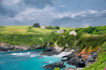 Prussia Cove coastguard cottages