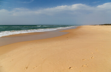 Paradise beach in Senegal