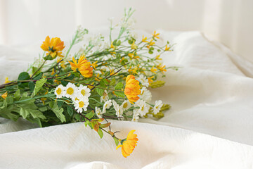 Bouquet of small wild flowers