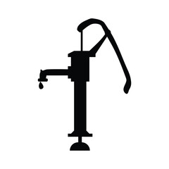Faucet icon isolated on white background. Vector illustration.