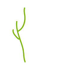 Flower Stem Illustrations