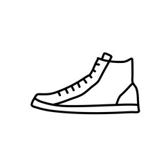 Sneakers Icons. Vector illustration 