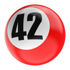 ball number 3D