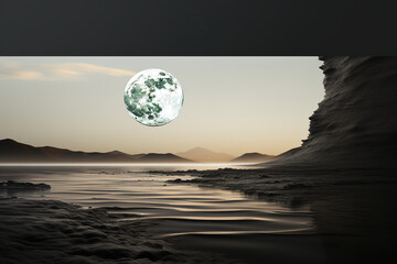 Obraz premium magic surrealistic landscape