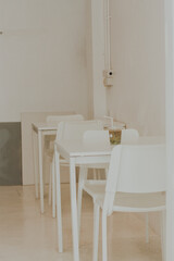 Professional baristas prepare pour-over coffee on drip coffee makers and kettles. young man making coffee Alternatives to coffee coffee shop concept.