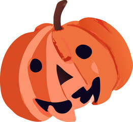 pumpkin halloween cute element