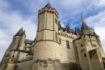 Fototapeta na wymiar Château de Saumur - Frankreich - 5