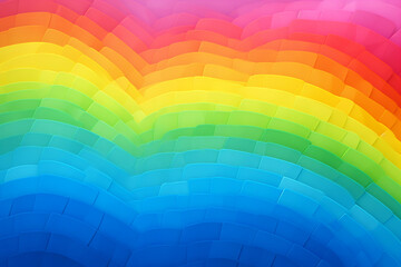 Obraz premium bright rainbow pattern background image