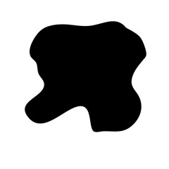 Black Puddle Silhouette