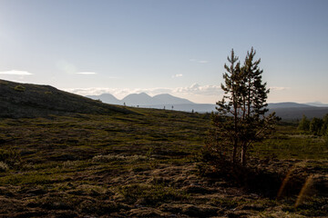 Solen mountain taken from Grakletten in Engerdal in Innlandet in Norway