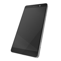 3d illustration of mobile phone isolated over white background