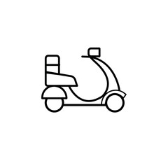 scooter delivery icon