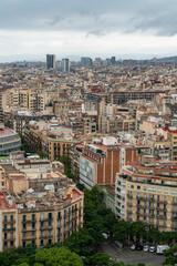 Obraz premium Beautiful city view of Barcelona, Spain