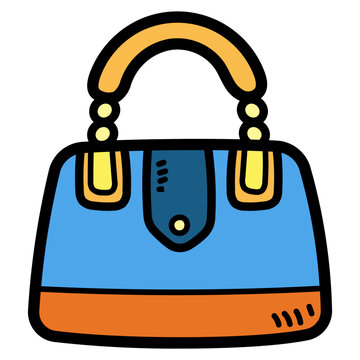recommend clip art: handbag filled outline icon style