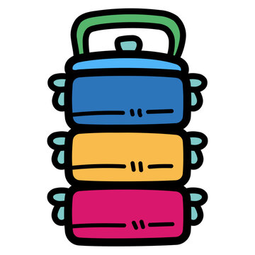 recommend clip art: lunchbox filled outline icon style