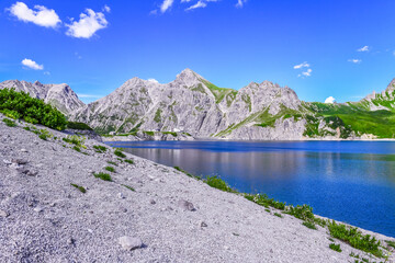 Obraz premium Lünersee | Brandnertal | Vorarlberg