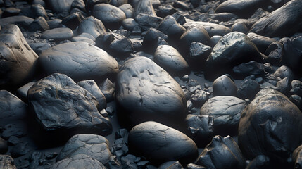 Obraz premium Fondo con textura de piedra. Generado por IA.