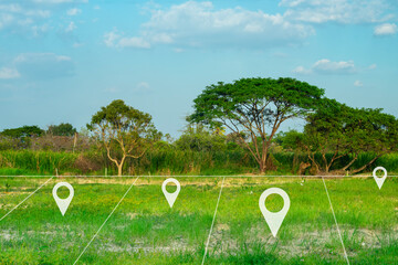 Prime Land for Sale Vacant Plots Investment Opportunity Residential and Commercial Land with Scenic Tree Landscapes
