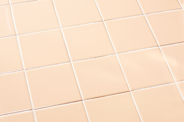 Background pink peach tiles