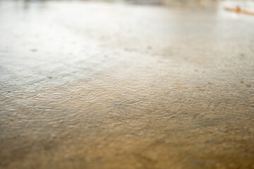 Fototapeta na wymiar Close-up of Rainwater Drops
