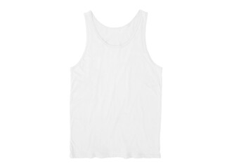 Men's Regular-Fit Tank Top, Undershirts front White