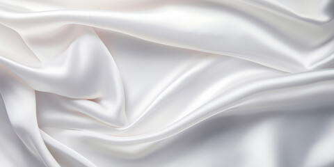 white satin fabric background