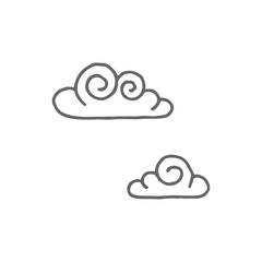 Logo element, clipart, nature, outline, tattoo, handdrawn, drawing