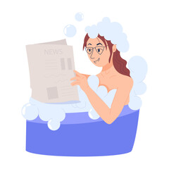 Bathtub Reading
