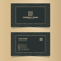Professional and Creative Business Card Vector Template.