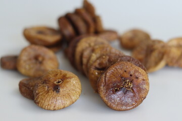 Dried Anjeer or figs from Jordan. Big and fleshy dry figs grown in jordan.