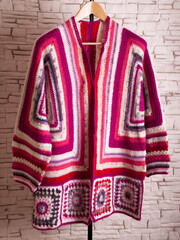 Handmade crochet jacket