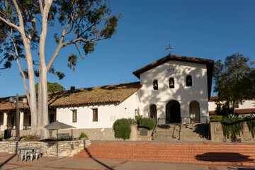 Fototapeta na wymiar Building of Old Mission San Luis Obispo, California, USA