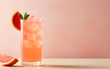 strawberry smoothie in glass
