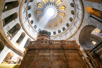 The Church of the Holy Sepulchre in Old Jerusalem