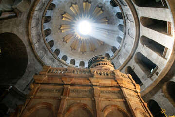 Fototapeta premium The Church of the Holy Sepulchre in Old Jerusalem