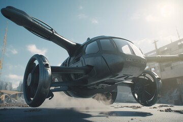 Flying car, Generative AI