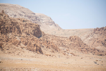 Fototapeta premium Qumran National Park and Location of the Dead Sea Scrolls