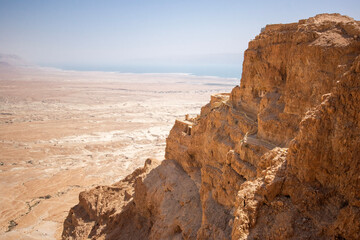 Masada Fortress Ruins in Israel