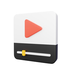 Video Player 3D icon