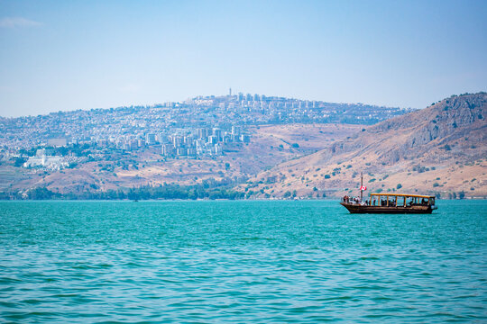 Sea of Galilee Coast and Boat Ride