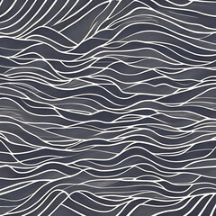 Abstract line waves modern background graphic, striped pattern 